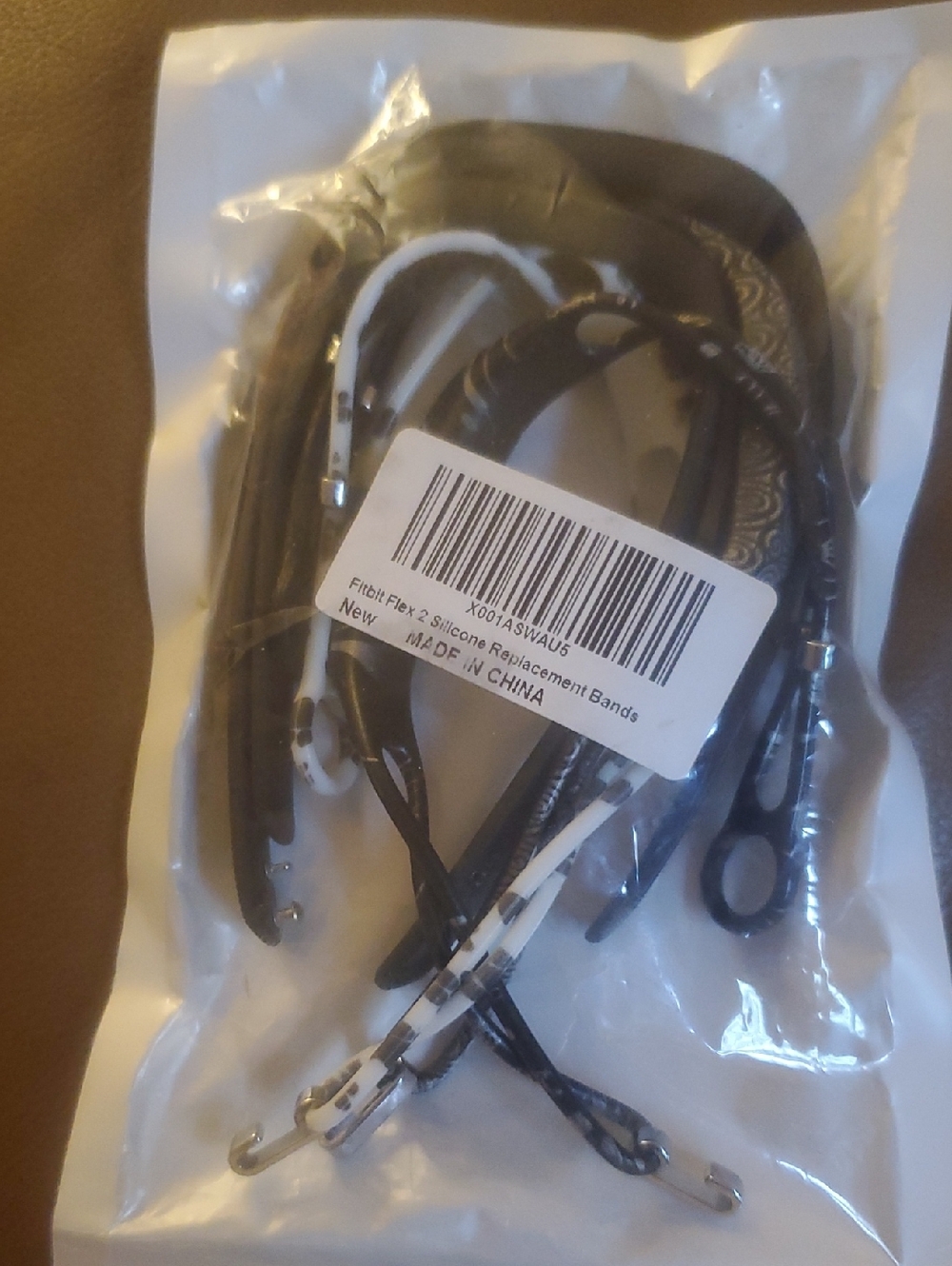 Fitbit Flex 2 Replacement Silicone Bands - Black New